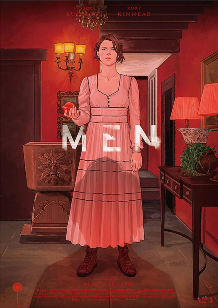 映画『MEN 同じ顔の男たち』のポスター