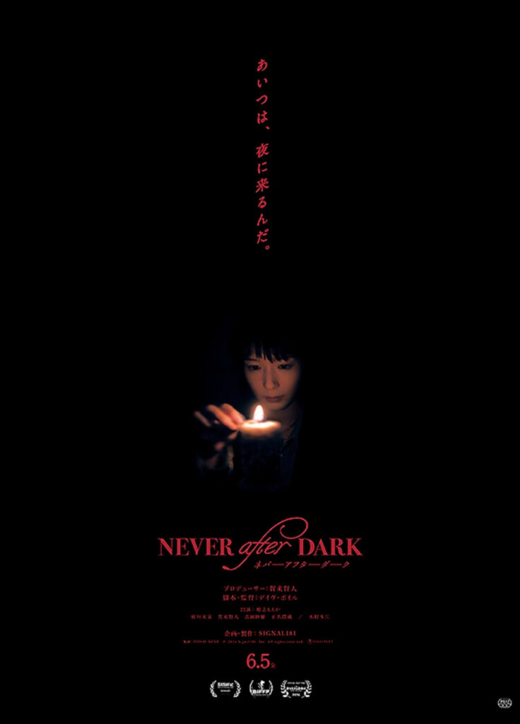 映画『Never After Dark／ネバーアフターダーク』のポスター